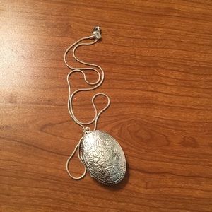 New 925 Sterling Silver Locket 16”